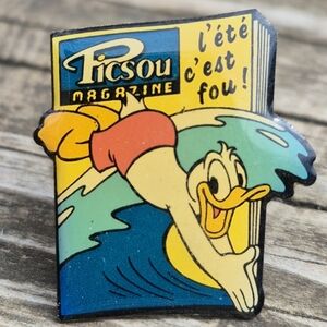 Picsou Magazine Donald Duck Enamel Pin